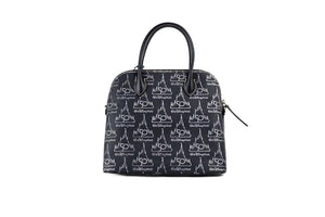Dooney & Bourke Schwarze Walt Disney World 50th Anniversary Leder-Tasche