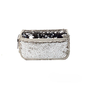 Marc Jacobs The Mini J Marc Schultertasche Creme Pailletten Umhängetasche
