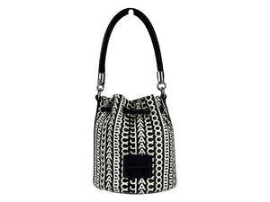 Marc Jacobs Mini Monogram Umhängetasche im Bucket-Stil