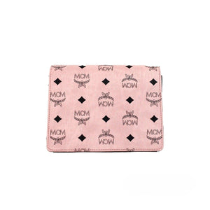 MCM Signature Patricia Leder Mini Flap Lock Umhängetasche