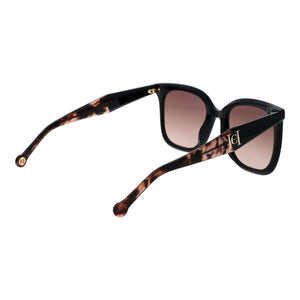 Carolina Herrera Schwarze Sonnenbrille aus Acetat