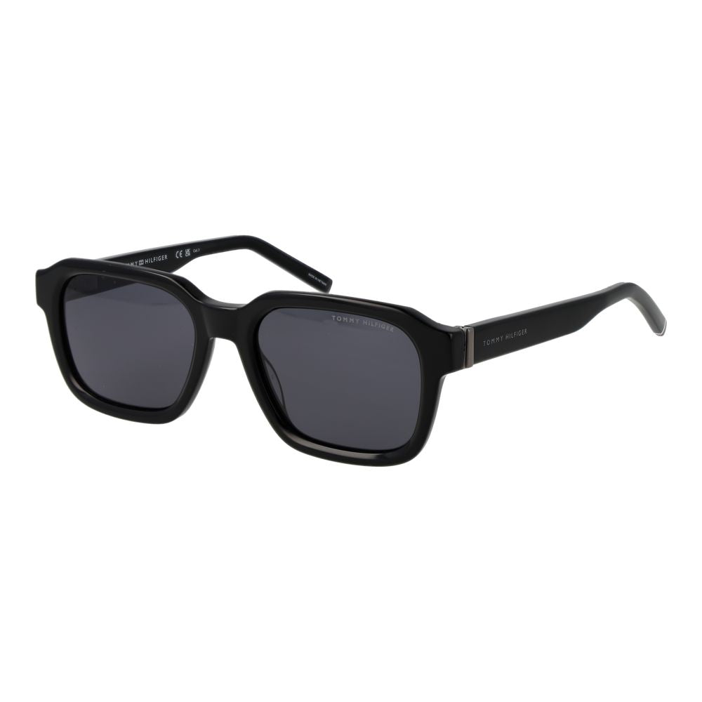 Tommy Hilfiger Schwarze Sonnenbrille aus Acetat