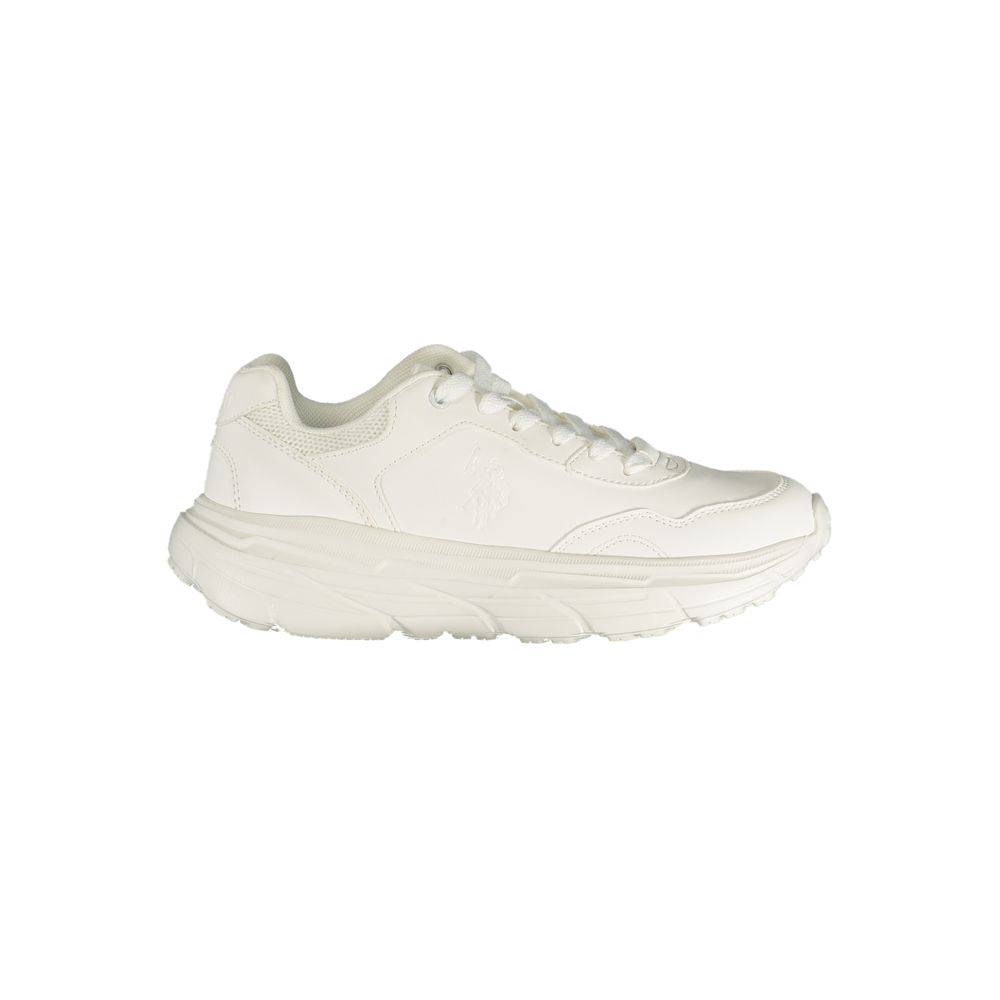 U.S. POLO ASSN. Weiße Sneaker aus Polyester
