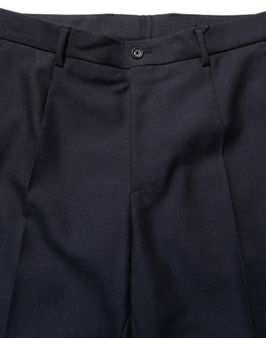 Dolce & Gabbana Schwarze Wollhose mit schmal zulaufendem Bein