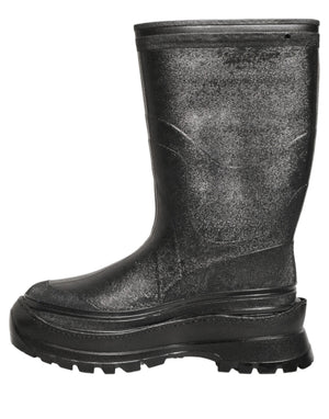 Dolce & Gabbana Schwarze PVC Gummistiefel Herren Schuhe