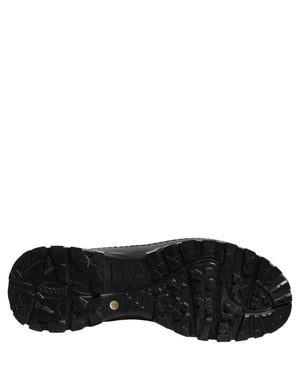 Dolce & Gabbana Schwarze PVC Gummistiefel Herren Schuhe