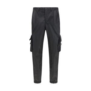 Prada Schwarze Cargohose aus Nylon