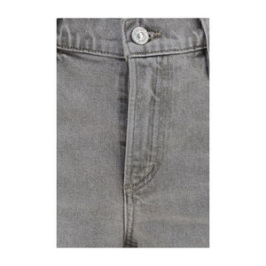 Citizens of Humanity Graue Jeans aus Baumwolle im geraden Schnitt