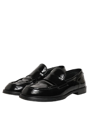Dolce & Gabbana Schwarze Leder Loafer für Herren