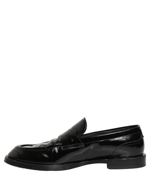 Dolce & Gabbana Schwarze Leder Loafer für Herren