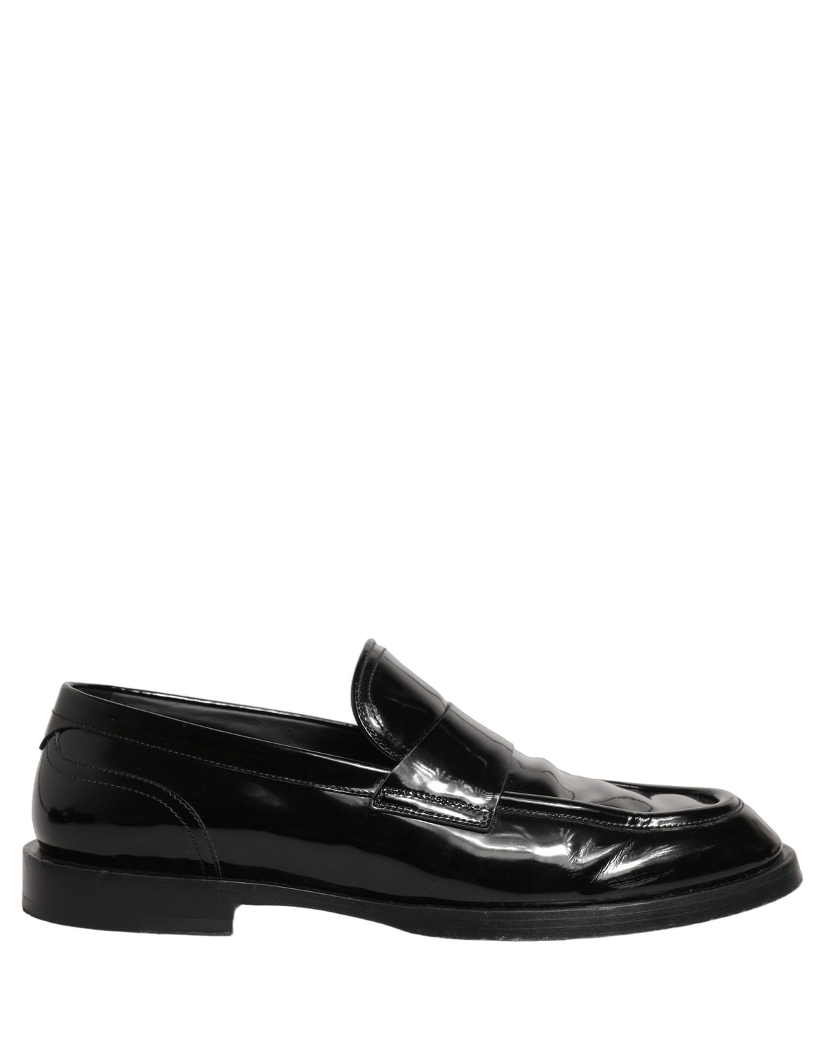 Dolce & Gabbana Schwarze Leder Loafer für Herren
