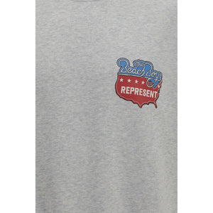 Represent Grauer Baumwollpullover