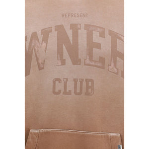 Represent Beige Baumwoll-Sweatshirt