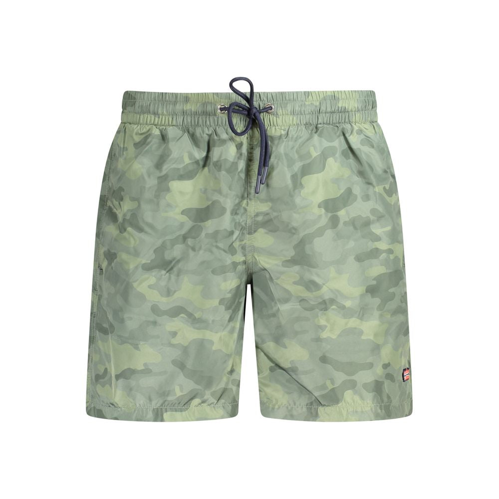 Norway 1963 Herren-Boxershorts aus Polyester in Grün