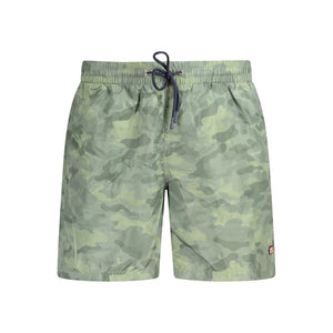 Norway 1963 Herren-Boxershorts aus Polyester in Grün