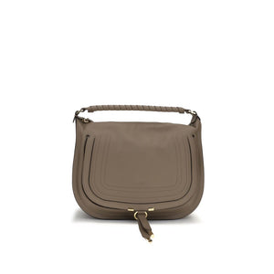 Chloé Beige Kalbsleder Bos Taurus Schultertasche