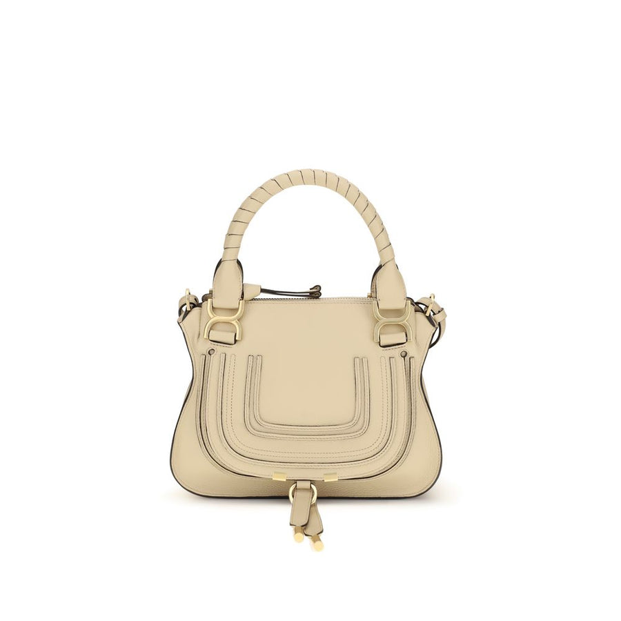 Chloé Beige Kalbsleder Bos Taurus Schultertasche