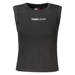 Tommy Hilfiger Schwarzes Baumwoll-Tanktop für Damen