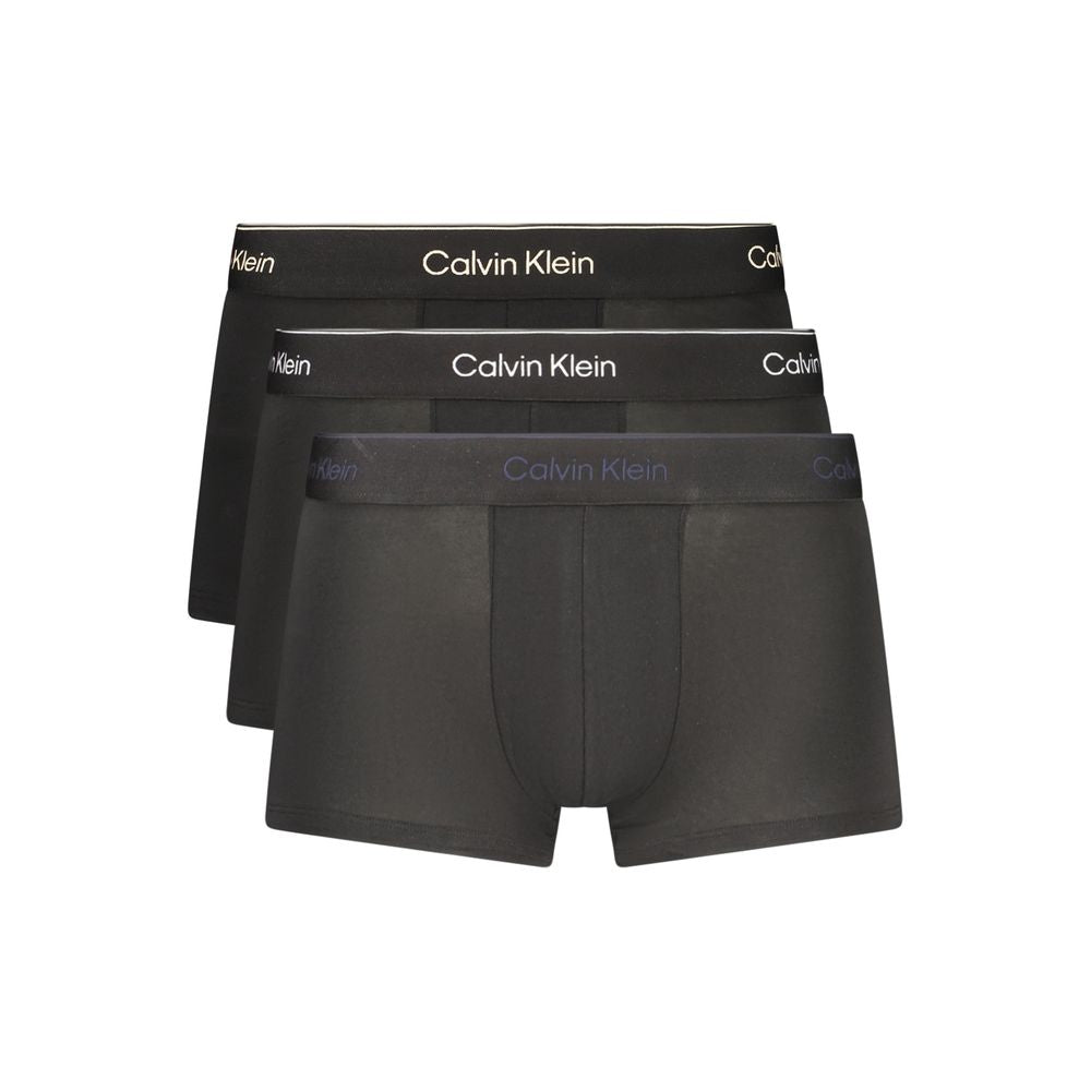 Calvin Klein Schwarze Herren-Shorts aus Baumwolle