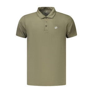 Lotto Grünes Poloshirt aus Polyester