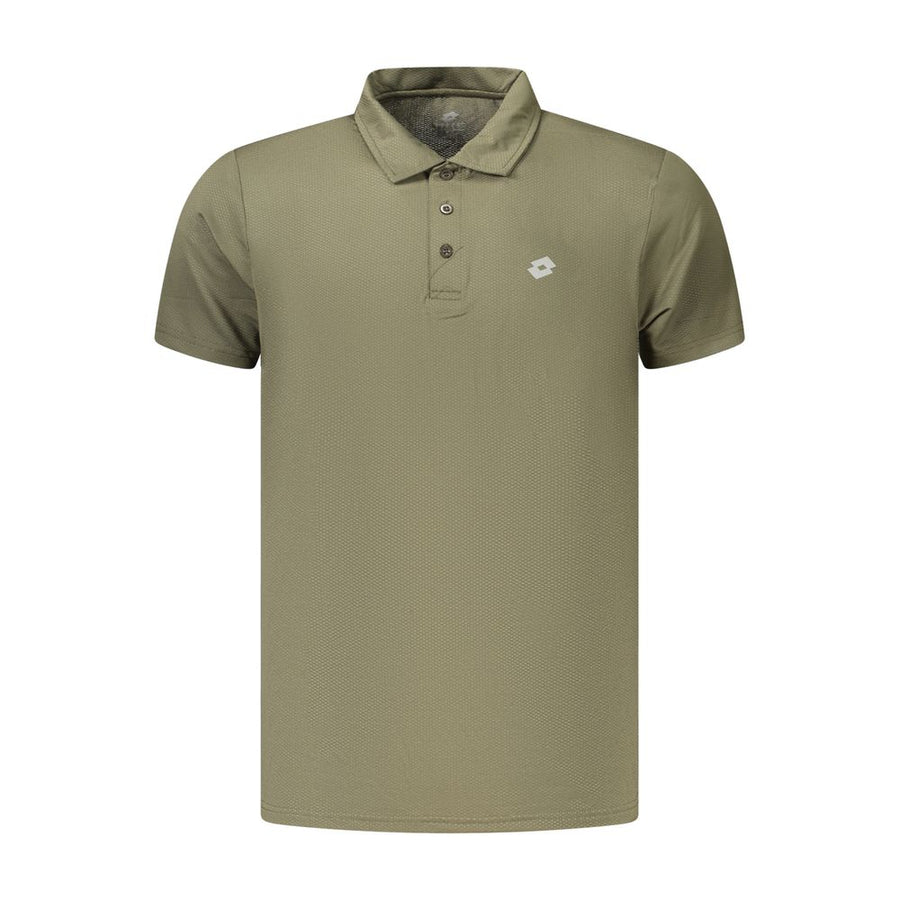 Lotto Grünes Poloshirt aus Polyester