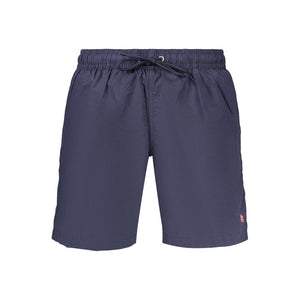 Norway 1963 Blaue Badeshorts aus Polyamid