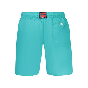 Norway 1963 Blaue Badeshorts aus Polyamid