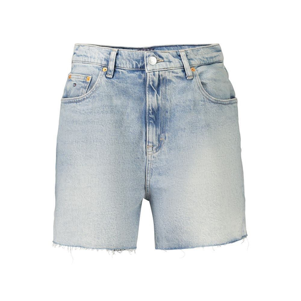 Tommy Hilfiger Azzurro Baumwoll-Shorts für Damen