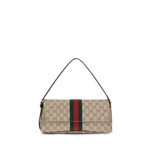 Gucci Beige Stoff-Handtasche