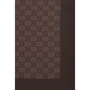 Gucci Brauner Seidenschal