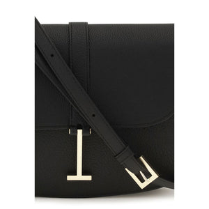 Tom Ford Schwarze Bos Taurus Kalbsleder Schultertasche