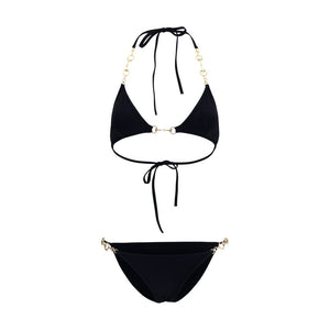 Gucci Schwarzer Bikini aus Polyamid