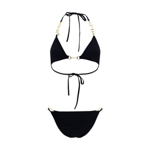 Gucci Schwarzer Bikini aus Polyamid