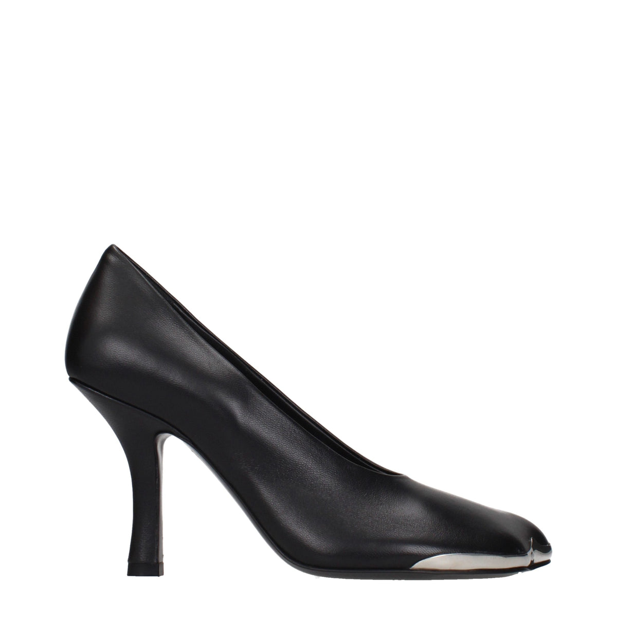 Burberry Schwarze Leder Pumps mit hohem Absatz