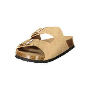 Laura Biagiotti Beige Polyurethan Sandale für Damen