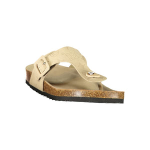 Laura Biagiotti Beige Polyethylen-Flip-Flops