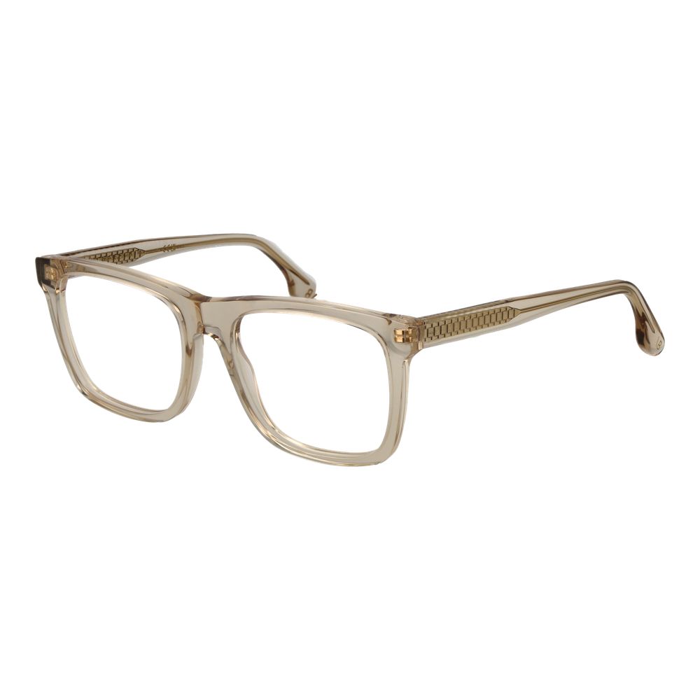 Victoria Beckham Beige Acetat Brille (Rahmen)