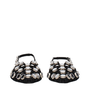 The Attico Schwarze Ballerinas aus Leder