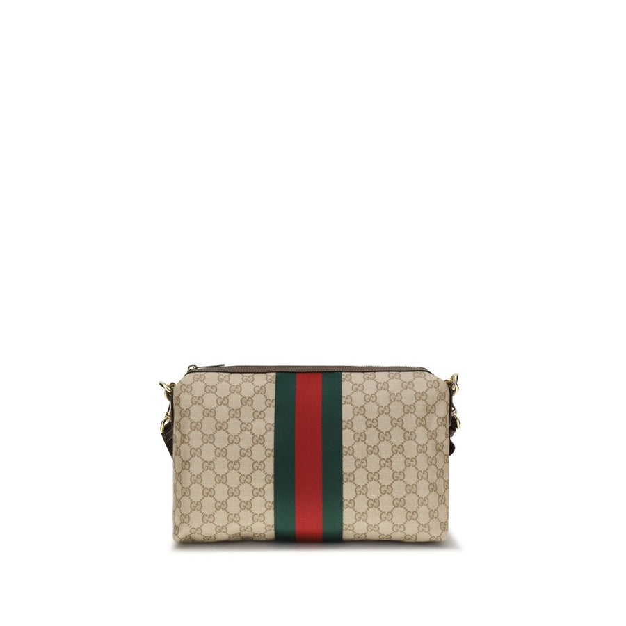 Gucci Beige Stoff-Schultertasche
