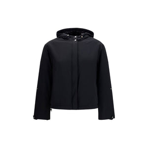 Herno Schwarze Polyamid-Shell-Jacke