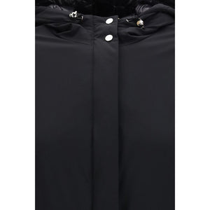 Herno Schwarze Polyamid-Shell-Jacke