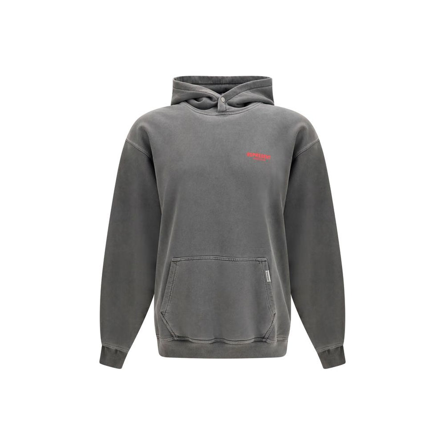 Represent Grauer Baumwollpullover