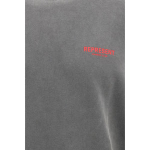 Represent Grauer Baumwollpullover