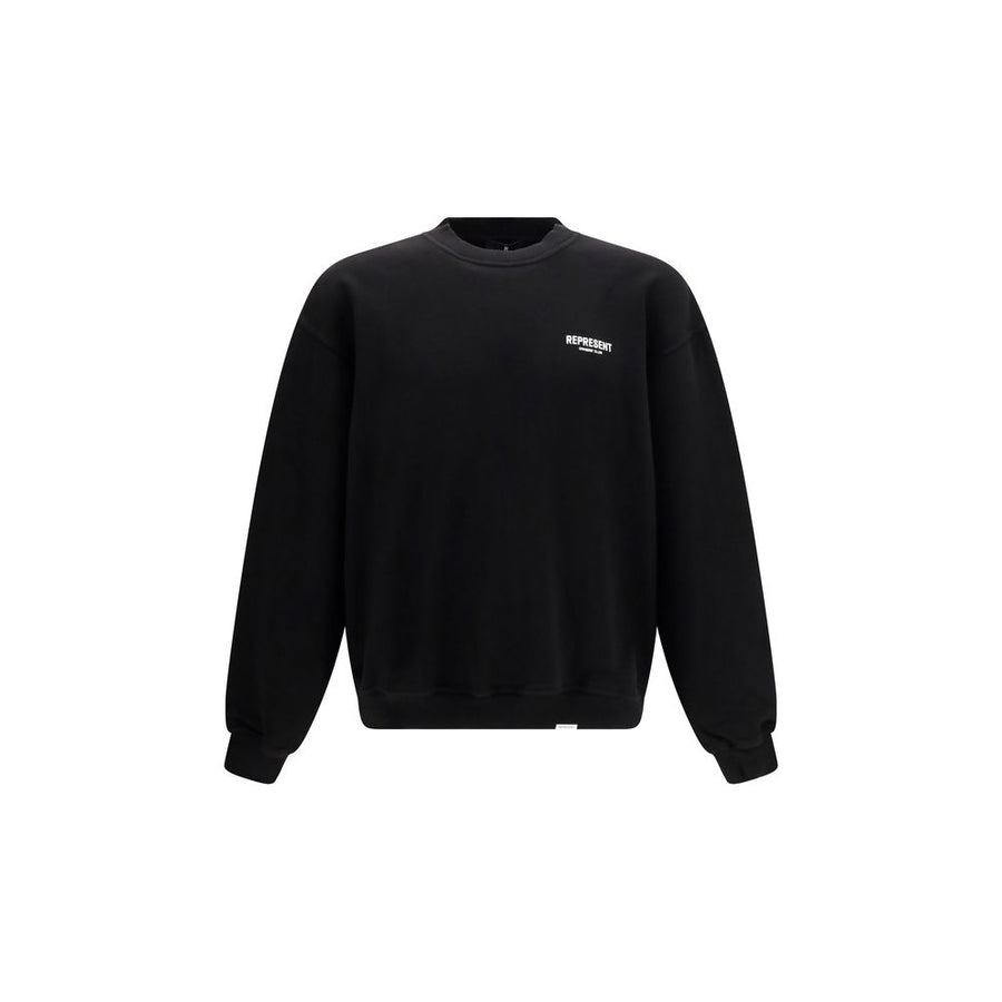Represent Schwarzer Baumwoll-Sweatshirt
