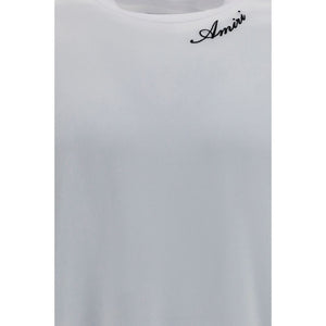 Amiri Weißes Baumwoll-T-Shirt