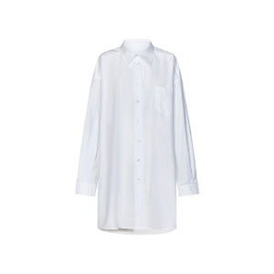 Maison Margiela Weiße Baumwollbluse