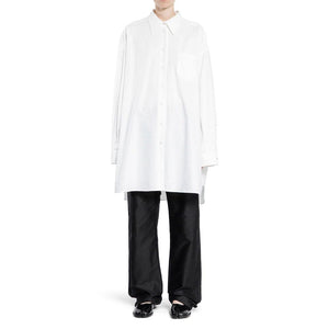 Maison Margiela Weiße Baumwollbluse