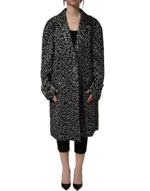 Di Stavnitser Brauner Mohair-Gürtel-Trenchcoat
