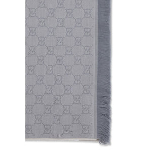 Gucci Grauer Wollschal