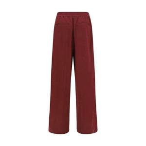 Brunello Cucinelli Bordeaux Baumwoll-Athletikhose